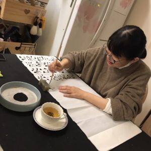 野夫書法-書法上課照片