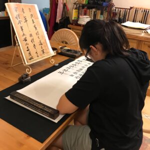 野夫書法-書法上課照片